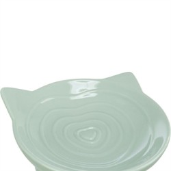 Trixie - Voerbak / Drinkbak Kat Viviana Keramiek Salie. 150ml 14cm