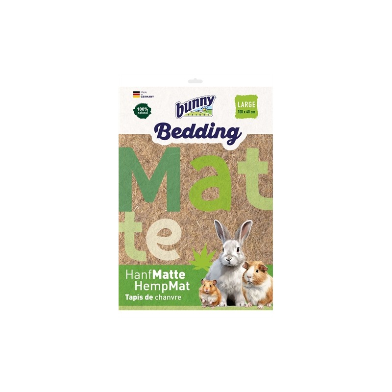 Bunny Nature - Hemp Mat Hennepvezel. 100x40cm