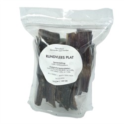 Petsnack - Rundvlees Plat, 15cm. 150gr