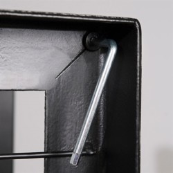 Bia - Air Frame Voor Bia Bed Zwart 4. 87x72x17cm