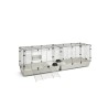 Savic Clubix 200 Knaagdierkooi Zwart / Lichtgrijs 200X50X63,5 CM
