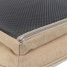 Trixie - Vital Hondenmand Lino Hoekig Beige 90x65cm
