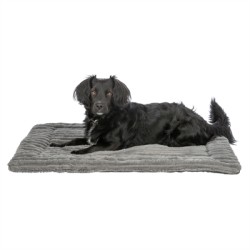 Trixie - Ligmat Lonni Ribfluweel Grijs. 60x45cm