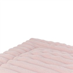 Trixie - Ligmat Lonni Ribfluweel Roze. 90x65cm