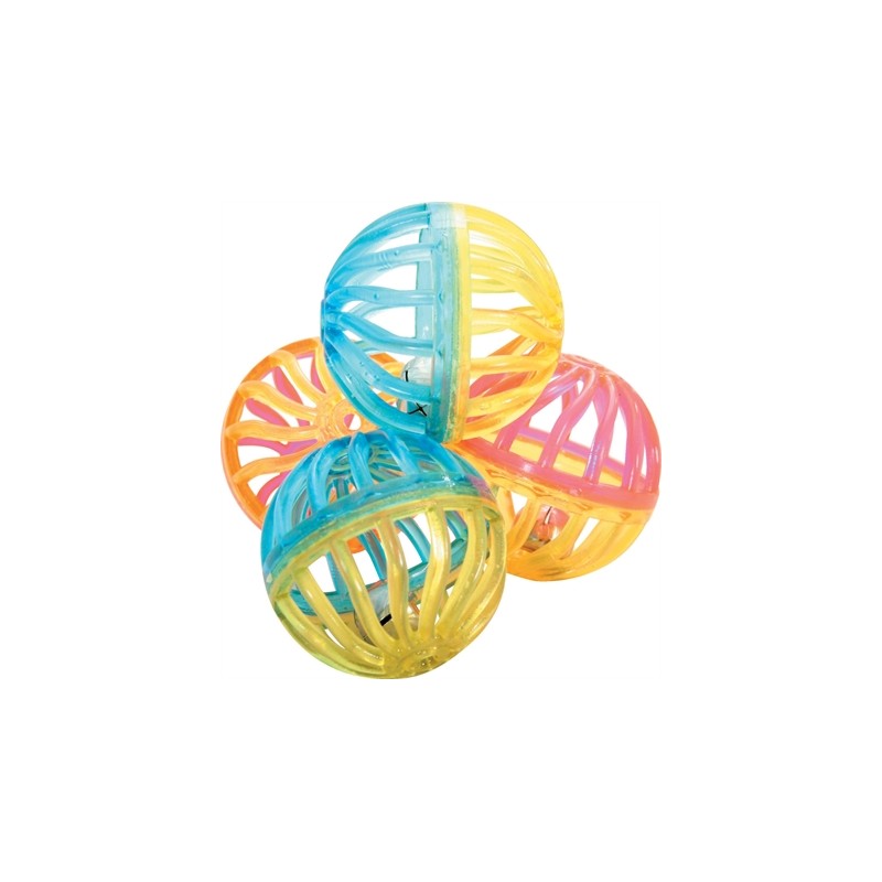 Zolux - Bal Twist Met Bel. 4cm 4st