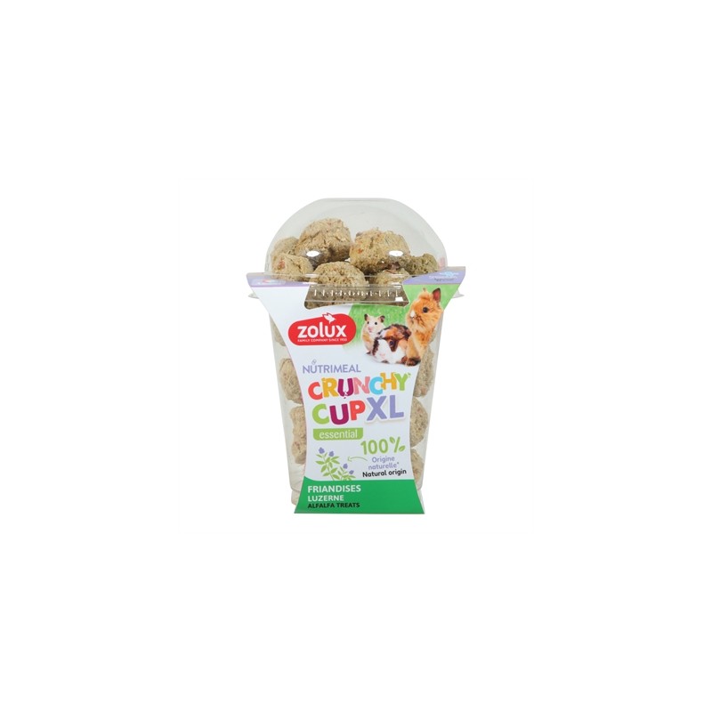 ZOLUX NMEAL CRUNCHY CUP XL NATUURLIJK