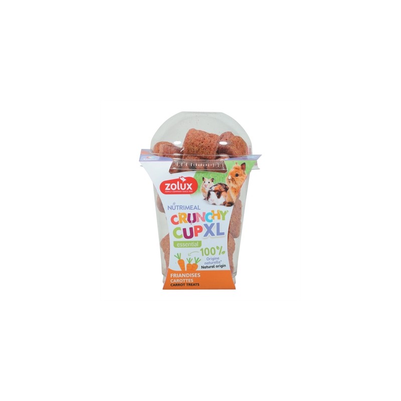 ZOLUX NMEAL CRUNCHY CUP XL WORTEL