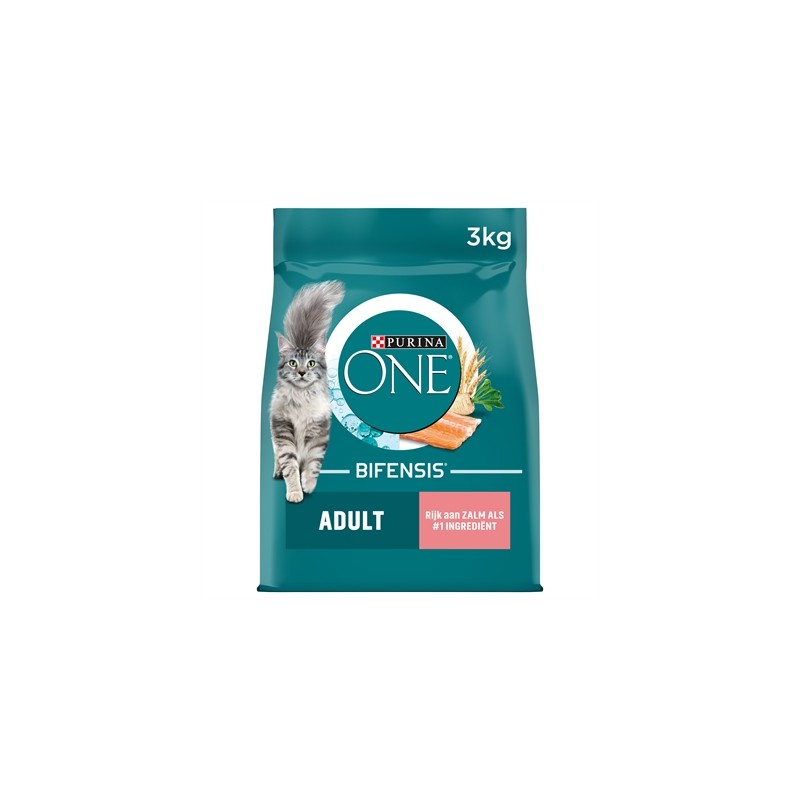 PURINA ONE ADULT ZALM / VOLKOREN GRANEN
