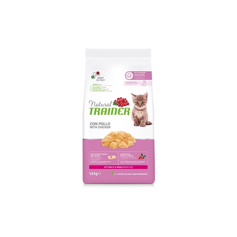 NATURAL TRAINER CAT KITTEN CHICKEN
