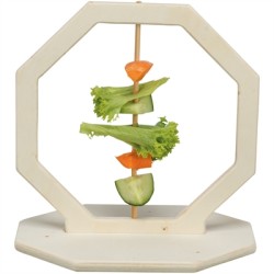 TRIXIE VOERRING ONBEHANDELD HOUT