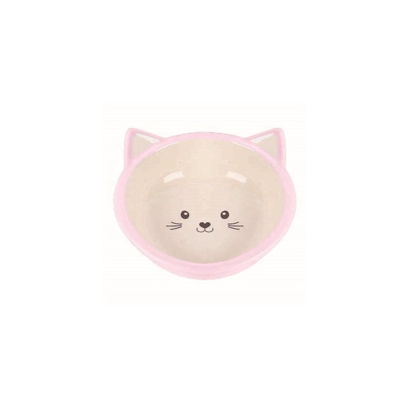 Happy Pet - Voerbak Kitten, Roze