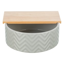 TRIXIE ZANDBAD MET PLATFORM DEGOES / HAMSTERS KERAMIEK / HOUT