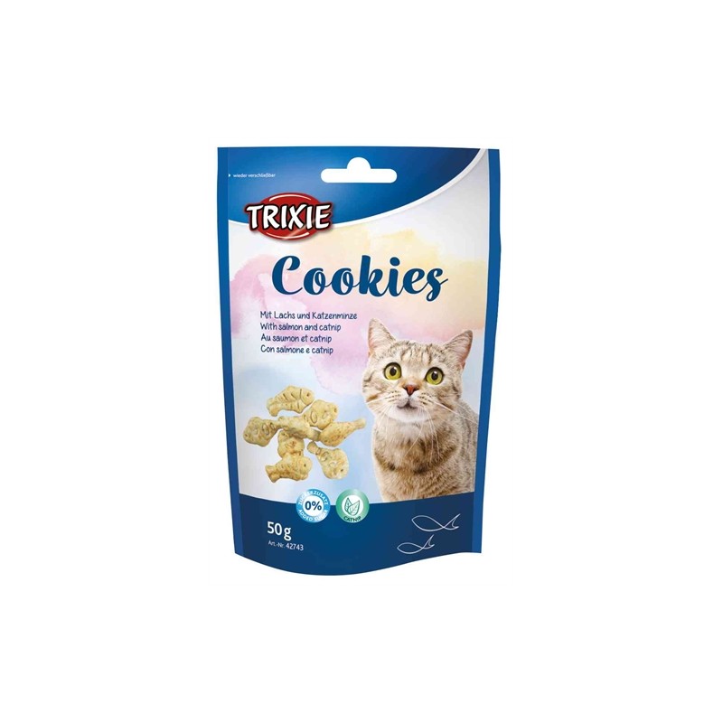 Trixie - Cookies Zalm / Catnip