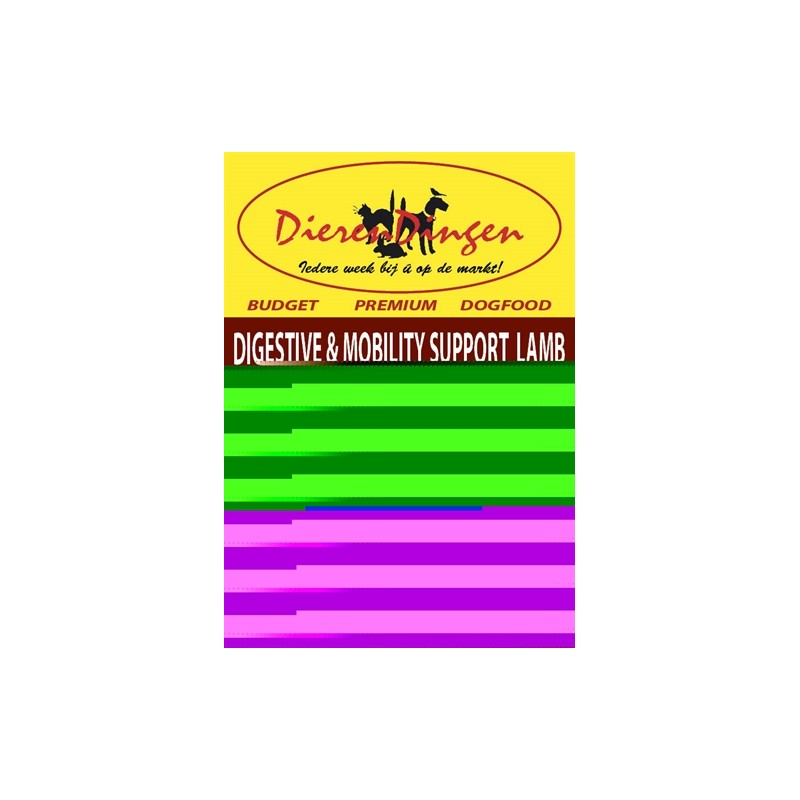 BUDGET PREMIUM DOGFOOD DIGESTIVE & MOBILITY SUPPORT LAMB