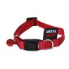 KATTENHALSBAND NYLON UNI ROOD