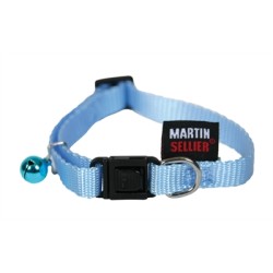 KATTENHALSBAND NYLON UNI BLAUW