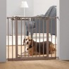 SAVIC DOG BARRIER AFSLUITHEK MET KLEINE DEUR GRIJS