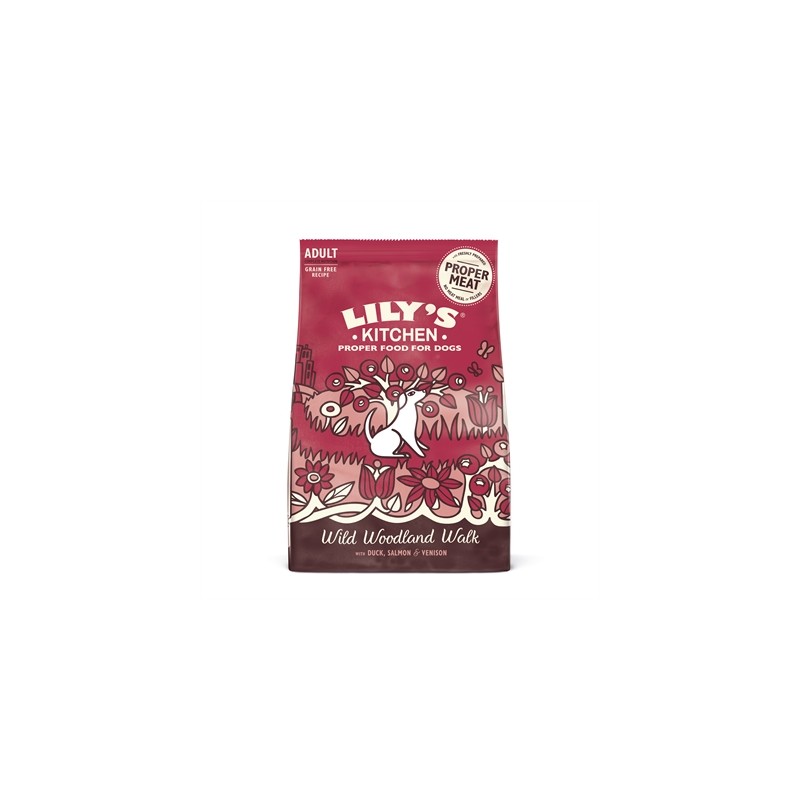 Lily's Kitchen - Dog Adult Duck / Salmon / Venison Wild Woodland Walk, 12kg