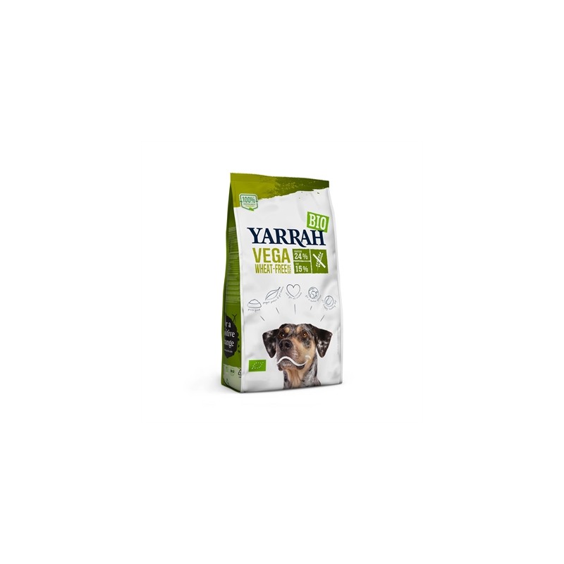 Yarrah Dog Biologische Brokken Vega Ultra Sensitive Tarwevrij 2 KG