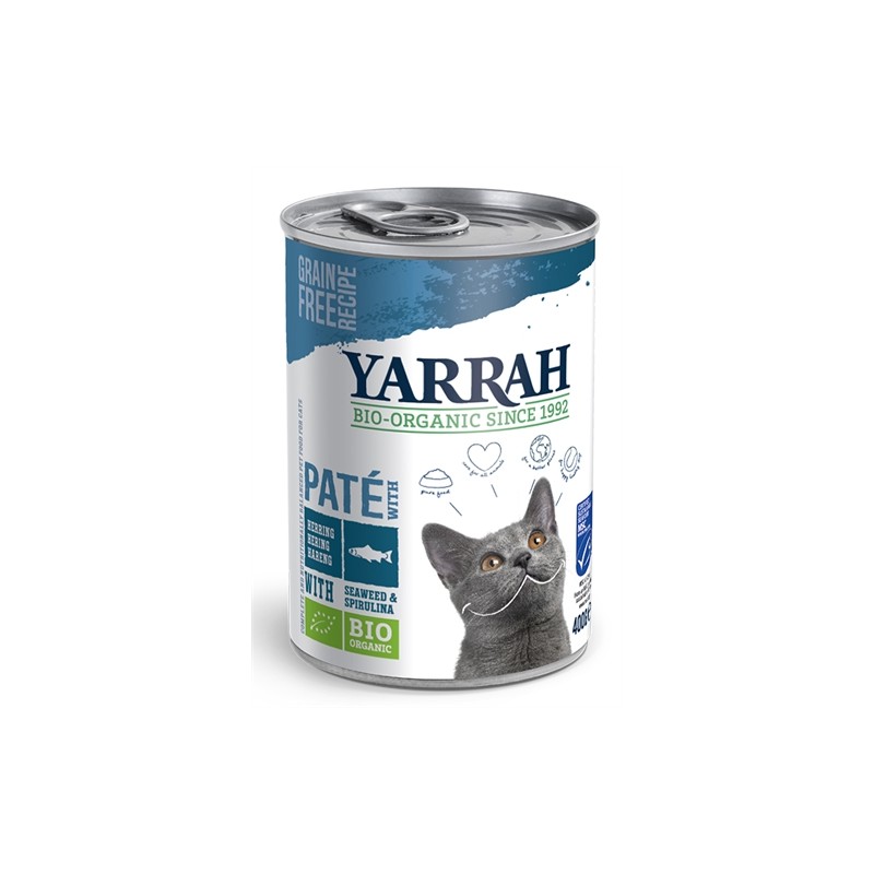 Yarrah Cat Blik Pate Vis 12X400 GR