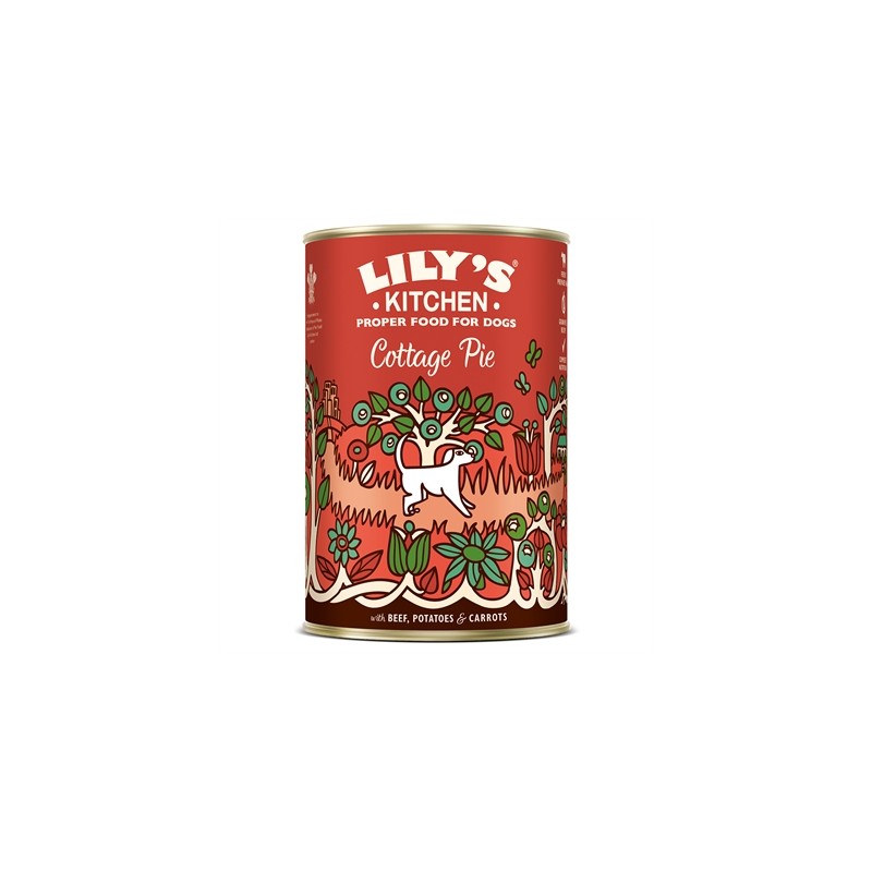 Lily's Kitchen - Dog Cottage Pie. 6x 400gr