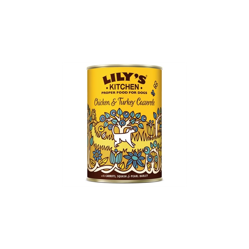 LILY'S KITCHEN DOG CHICKEN / TURKEY CASSEROLE