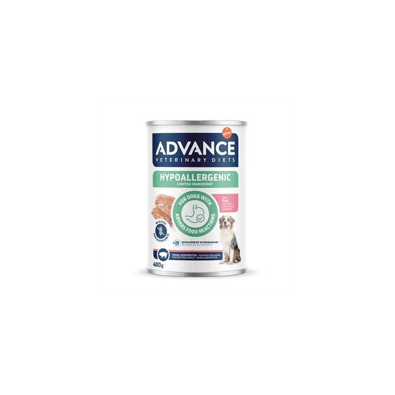 ADVANCE VETERINARY DIET DOG HYPOALLERGENIC PORK