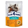 Club 4 Paws - Premium Adult Sterilised Chicken In Jelly Pouch, 24x80gr
