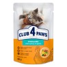Club 4 Paws - Premium Adult Sterilised Turkey In Gravy Pouch, 24x80gr