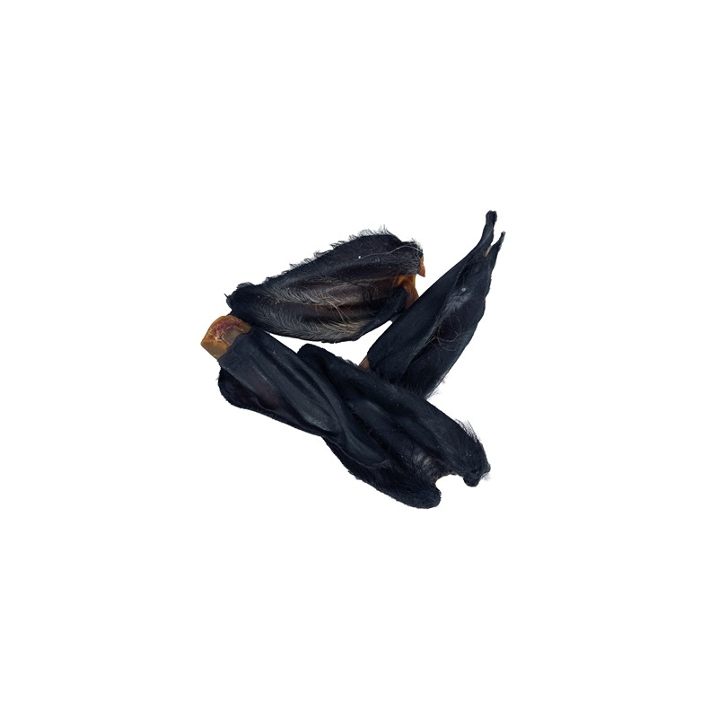 Petsnack - Buffalo Oren Met Haar, 20st