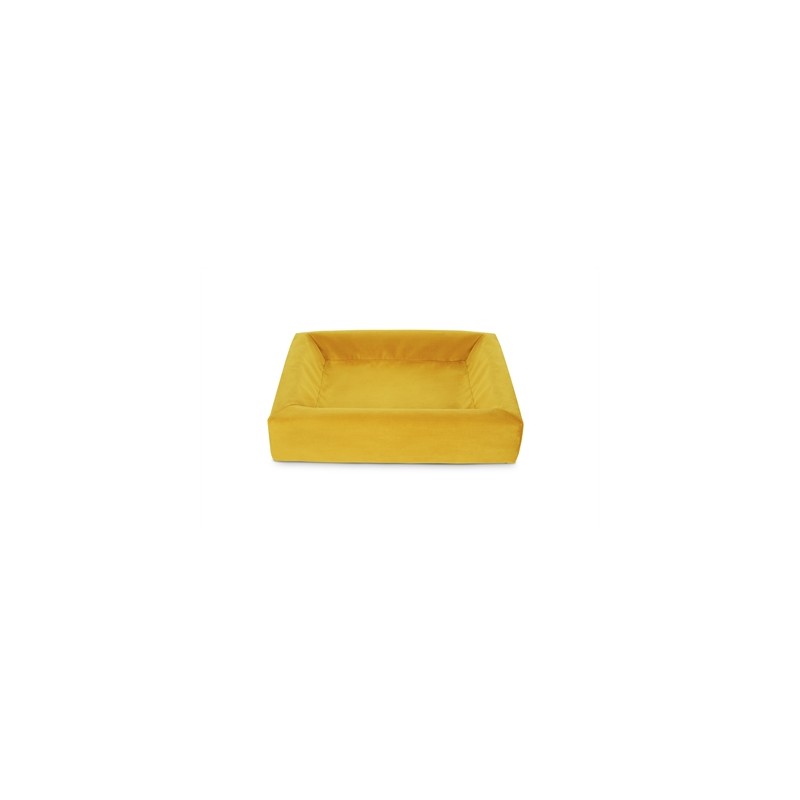 Bia - Royal Fluweel Hoes Hondenmand Oker, 60x50cm