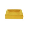 Bia - Royal Fluweel Hoes Hondenmand Oker, 60x50cm