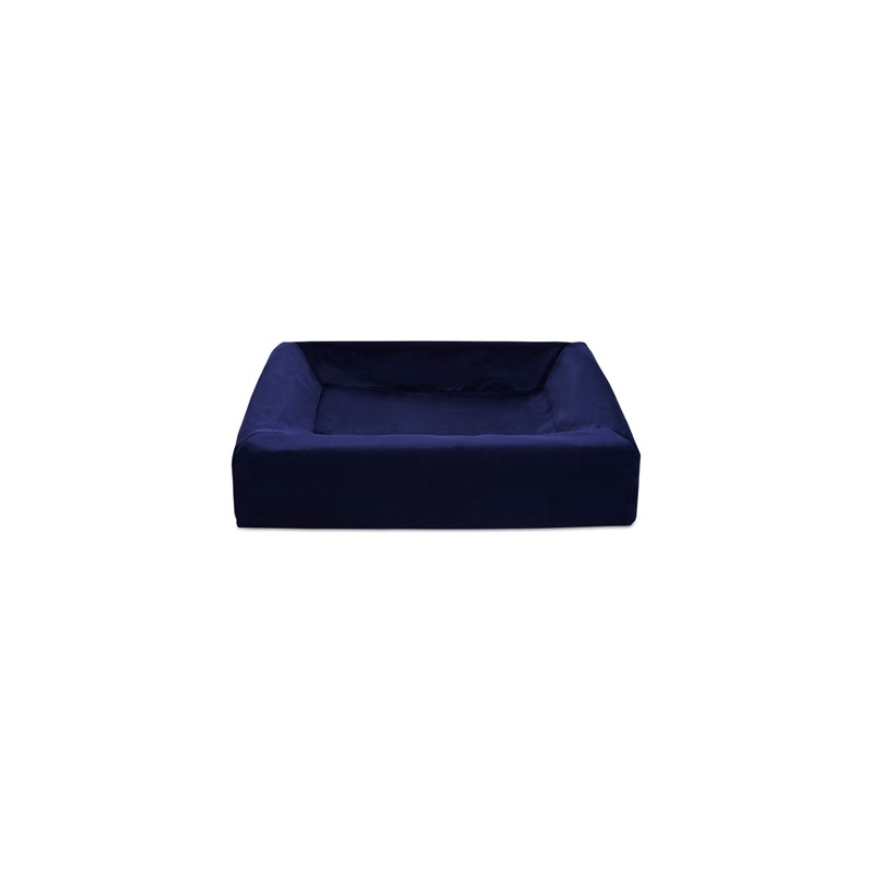 Bia Bed - Royal Fluweel Hoes Hondenmand Navy, 70x60x15cm