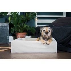 Bia Bed - Cotton Hoes Hondenmand Zand 70x60x15cm