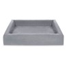 Bia Bed - Cotton Hoes Hondenmand, Grijs 85x70x15cm