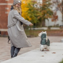 Trixie - Hondenjas Winter Explore Thermo Olijfgroen, 55cm