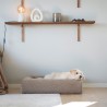 Bia Bed - Premium Hoes Teddy Beige, 85x70x15cm