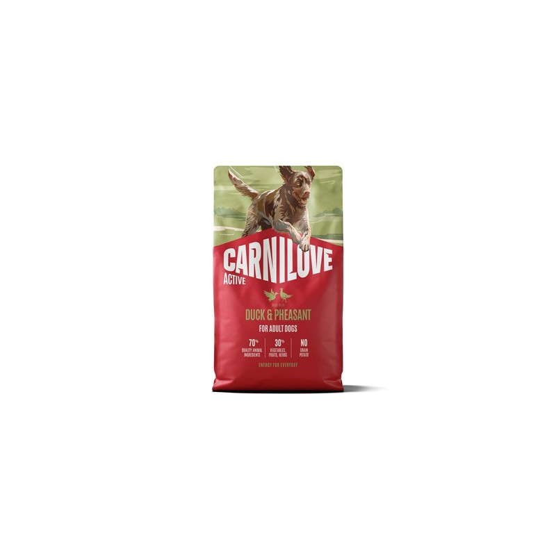 Carnilove - Eend / Fazant Active Adult All Breeds. 4 kg