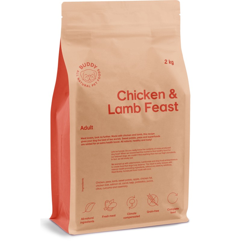 Buddy - Chicken Lamb Feast. 2kg
