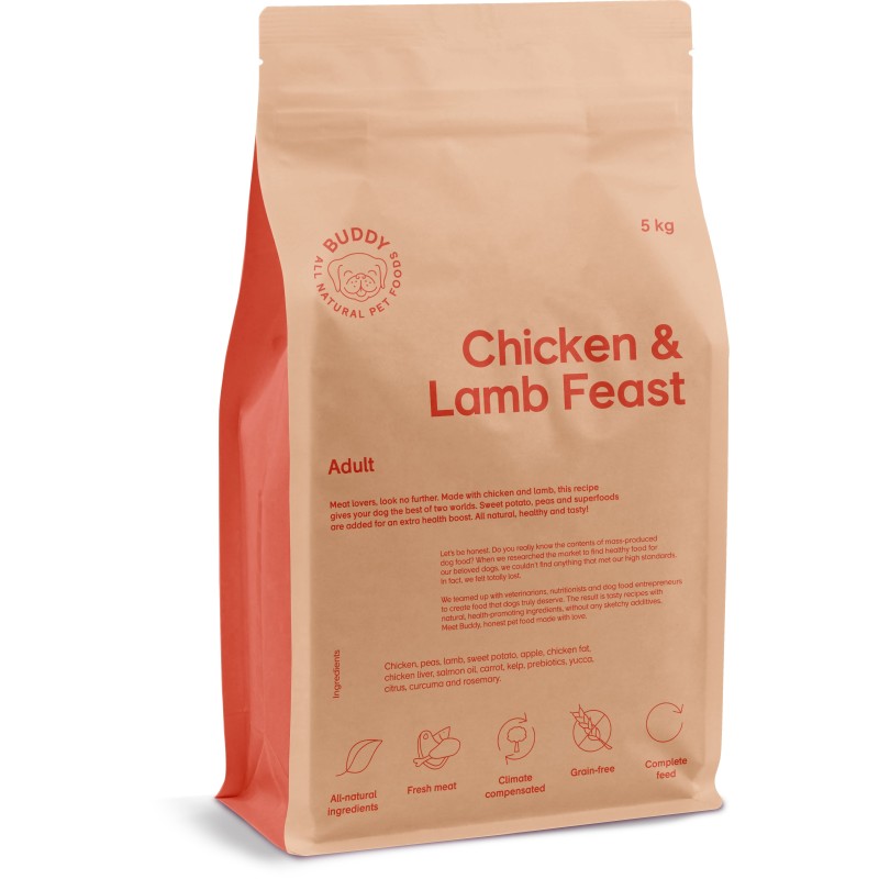Buddy - Chicken Lamb Feast. 5kg