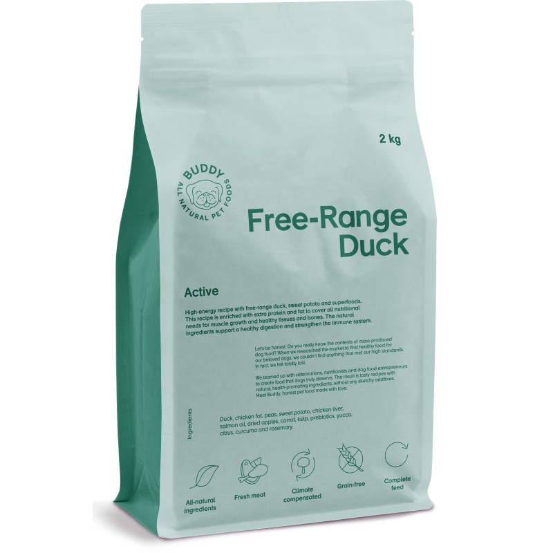 Buddy - FreeRange Duck. 2kg