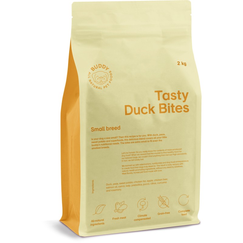 Buddy - Tasty Duck Bites. 2kg