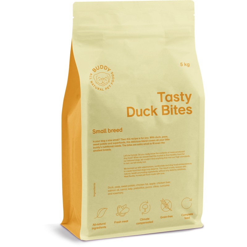 Buddy - Tasty Duck Bites. 5kg
