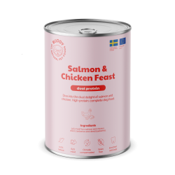 Buddy - Salmon & Chicken Feast, 6x 400 gr.
