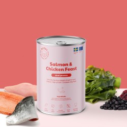 Buddy - Salmon & Chicken Feast, 6x 400 gr.