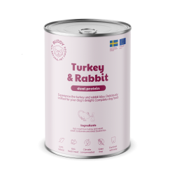 Buddy - Turkey & Rabbit 6x 400 gr.